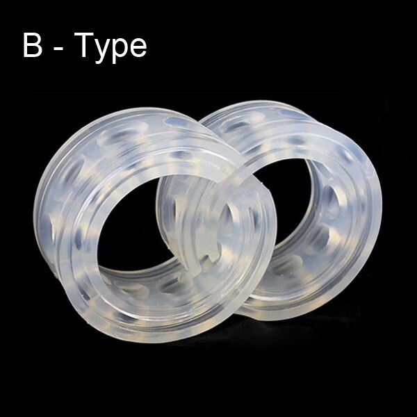 Auto Buffer 1 Paar Auto Schokdemper A/B/C/D/E/F Type Voor urethaan Automatische Buffer Bumper Kussen Voorjaar Auto Lente Buffers: B Type