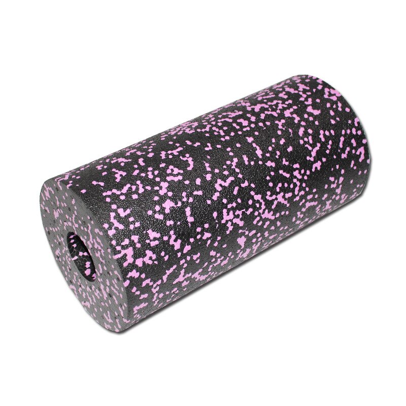 Kit de rodillo de espuma para Yoga, alta densidad, EPP, cacahuete, pelota de masaje, Pilates, ejercicios corporales, gimnasio para entrenamiento de puntos gatillo, 30x15cm: Morado