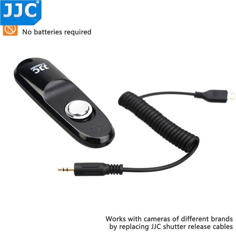 Jjc Wired Camera Remote Switch Ontspanknop Controller Cord Voor Olympus OM-D E-M1 Mark Iii OM-D E-M1 Mark Ii OM-D e-M5 Ii