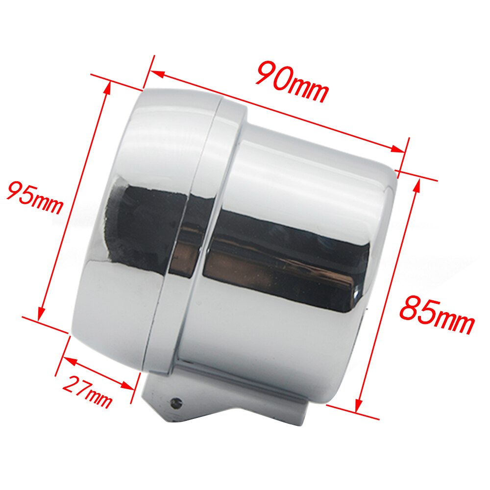 DepoTuning 3.75" 95mm Tachometer RPM Gauge White Face Blue Dial LED 0-11000 rpm For warning function