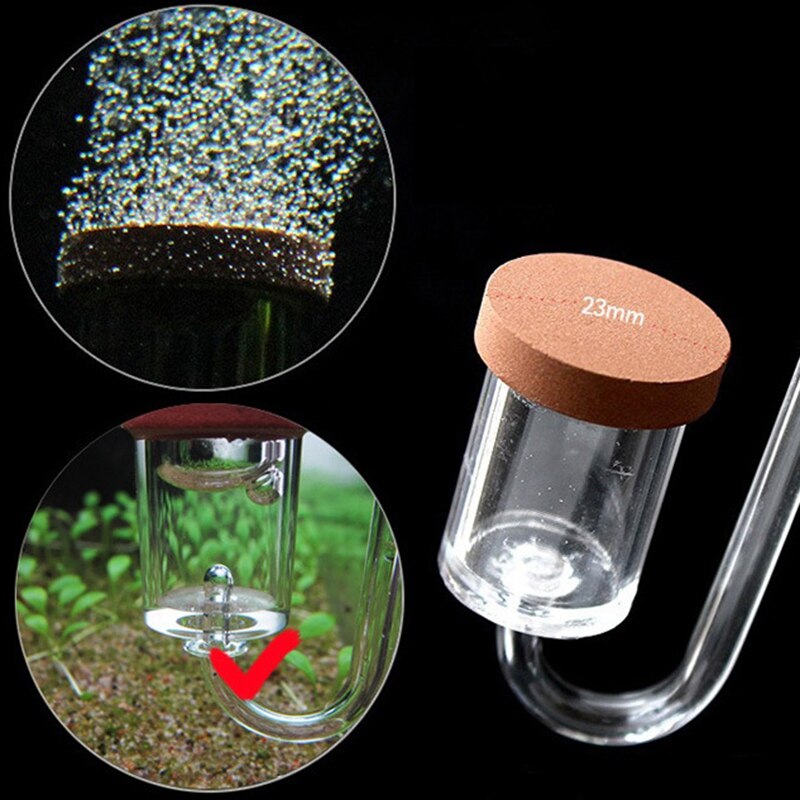 4 in 1 acryl helder aquarium  co2 diffuser  co2 dioxide verstuiver terugslagklep vervanging uitwisseling aquarium plantenbak