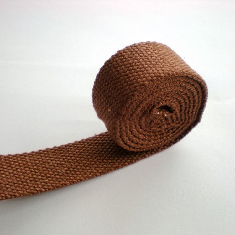 8Meter Meetee 25Mm Breedte Dikke 2Mm Katoen Lint Canvas Singels Tape Voor Tassen Riem Riem Naaien Kleding diy Ambachtelijke Accessoires: 10