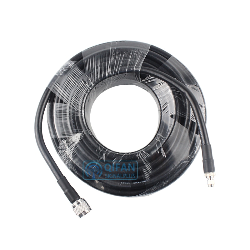 LMR400 cavo coassiale N maschio a RP-SMA maschio 50 ohm trecce coassiali cavo 5m 16ft 2 pz/lotto