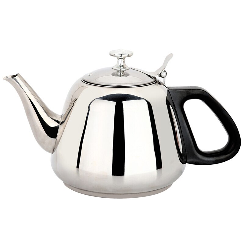 stainless steel teapot non-magnetic European style coffee pot home hotel with filter induction cooker