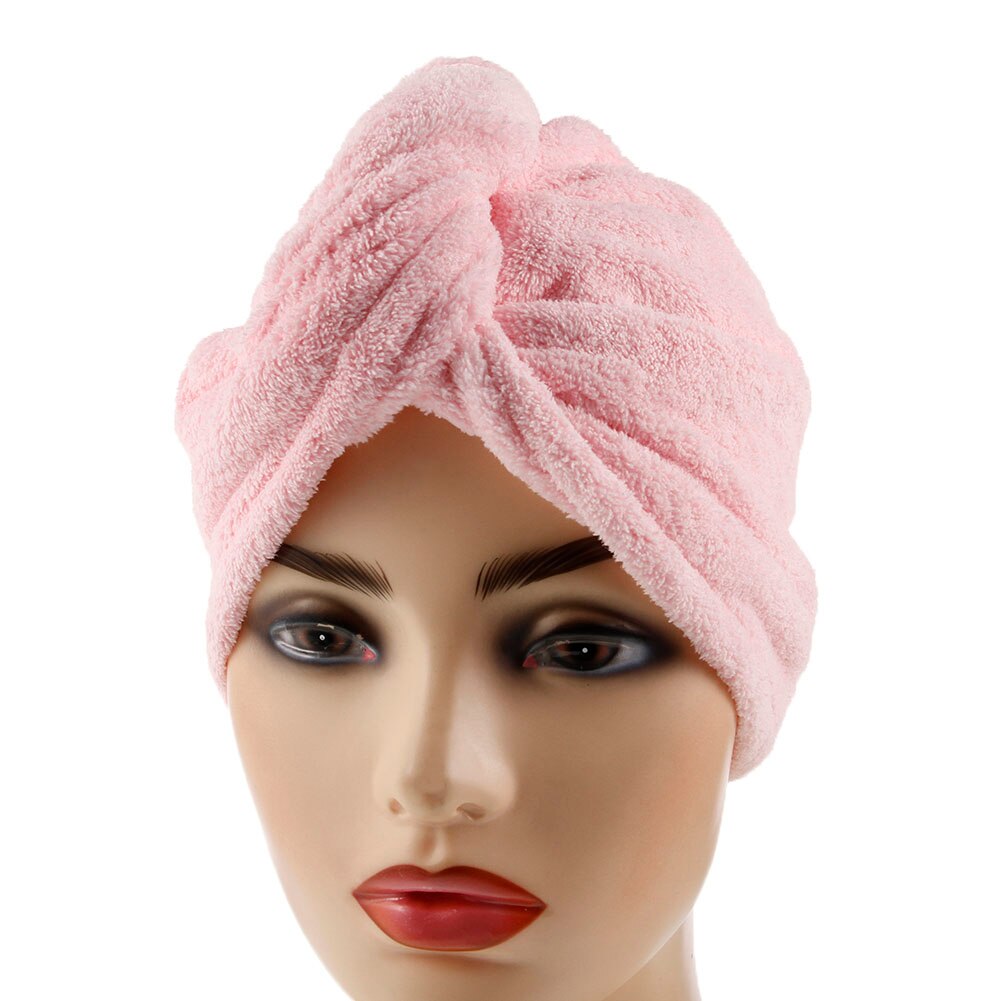 Schnelle Trockene Handtücher Mikrofaser Stoff Trockenes Haar Hütte Dusche Kappe Dame Turban Schlecht Handtuch Saugfähigen: LP