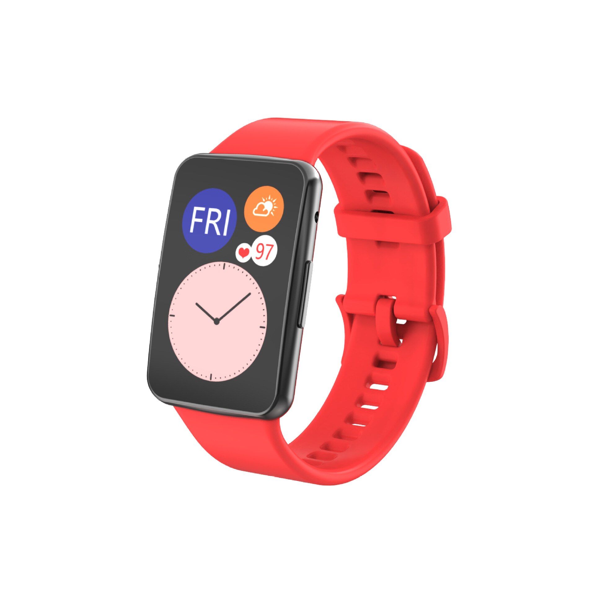 Pulseira para huawei relógio ajuste pulseira de substituição esporte pulso cor tpu esporte silicone pulseira original novo com ferramenta: strap 12