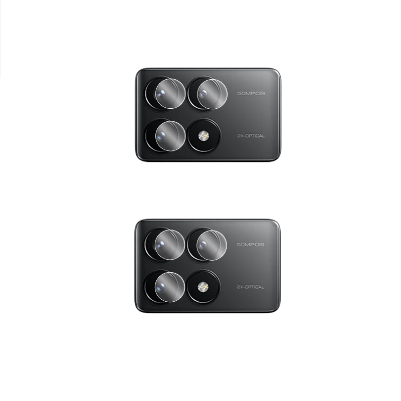 4in1 per POCO X6 pro 5G Vetro per POCO X3 X4 GT X5 X6 pro Vetro Temperato 2.5D Protezione Dello Schermo Della Copertura Completa per POCO X6 pro Pellicola: Lago blu / Bundle1