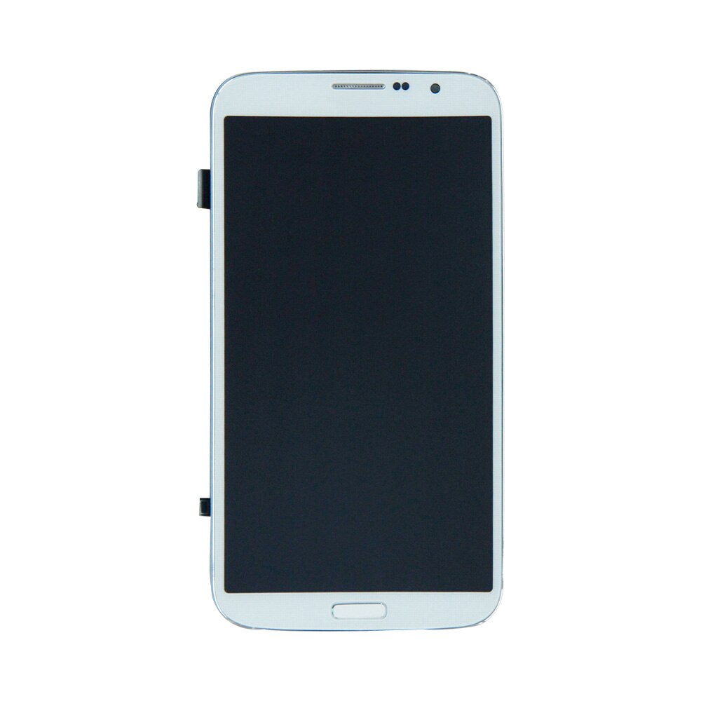 Pour Samsung Galaxy Mega 6.3 i9200 i9205 écran tactile panneau numériseur + écran LCD moniteur panneau Module assemblage + outils gratuits: White assembly