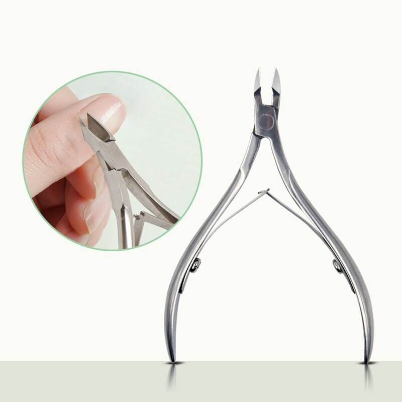 Brainbow 1 peça dedo do pé cutícula tesoura cutícula nipppr aparador cortador para pedicure manicure ferramentas da arte do prego para a pele morta