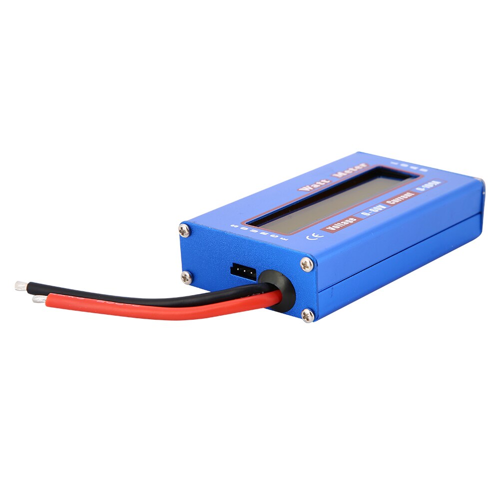 1pc/ lot rc digital wattmeter wattmåler effektmåler checker  dc 60v 100a balance spænding batteri watt meter balancer værktøjer