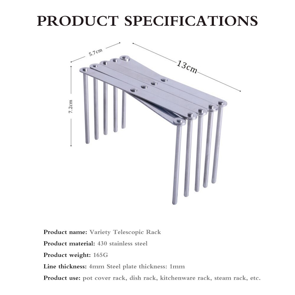 Kitchen Racks Cupboard Storage Rack Home Seasoning Storage Rack Retractable Landing Multi-Purpose Shelf Plastic Spice Rack