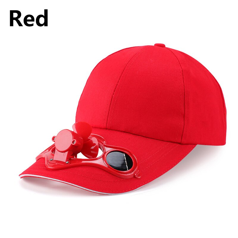 Unisex USB Charging Fan Baseball Cap Golf Hat Adjustable Fan Hat For Outdoor Camping Travel Casquette Homme Gorras Hombre: Solar Style