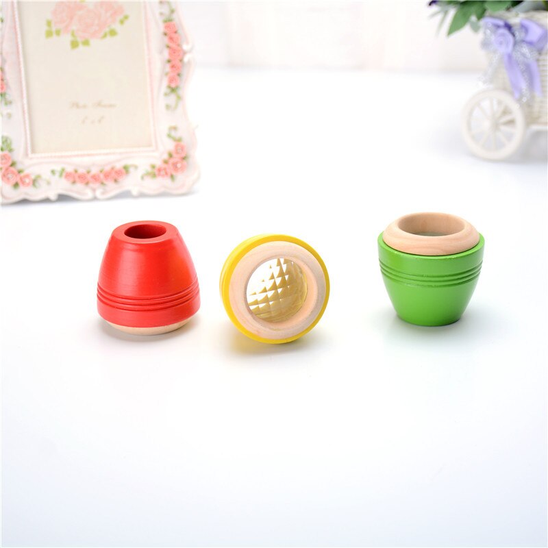 Houten Multi Randen Caleidoscoop Cartoon Bee Eye Effect Prisma Interessante Educatief Speelgoed Voor Kinderen Leren Verjaardagscadeautjes