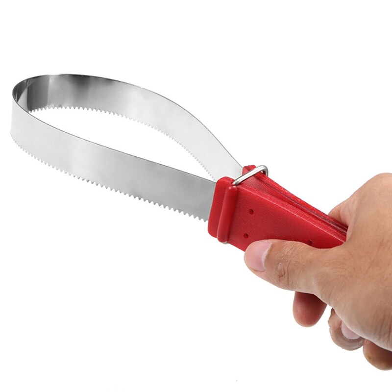 -Verlies Blade Rvs Paard Verlies Blade Dubbelzijdig Equine Zweet Schraper Shredder Voor Paard Hond Jas dieren