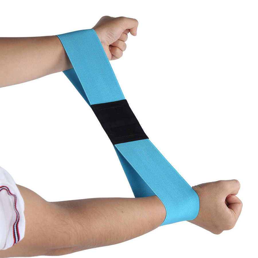 Swing Training Belt Swing Practicing Guide Gesture Alignment Training Aid Correct Swing Trainer Elastic Arm Band Belt