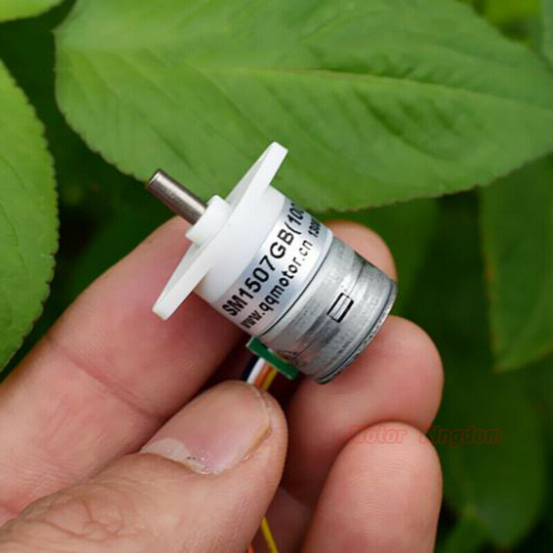 MiNI 15mm stepping gear motor 2-phase 4-wire Mini Full Metal Gearbox Gear Stepper Motor DIY Robot