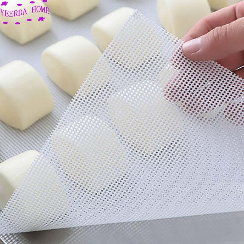 1m Food grade silicone mesh mat Fruit tray mat Food drying pad Thickened silica gel mesh food grade