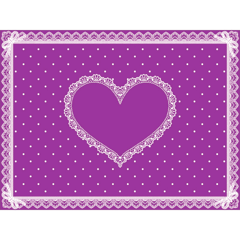 Siliconen Nail Mat Opvouwbare Nail Tafel Matten Kant Nail Hand Kussen Pad Leuke Dot Manicure Tafel Wasbare Nail Kleur Pads nail Art: Purple-white