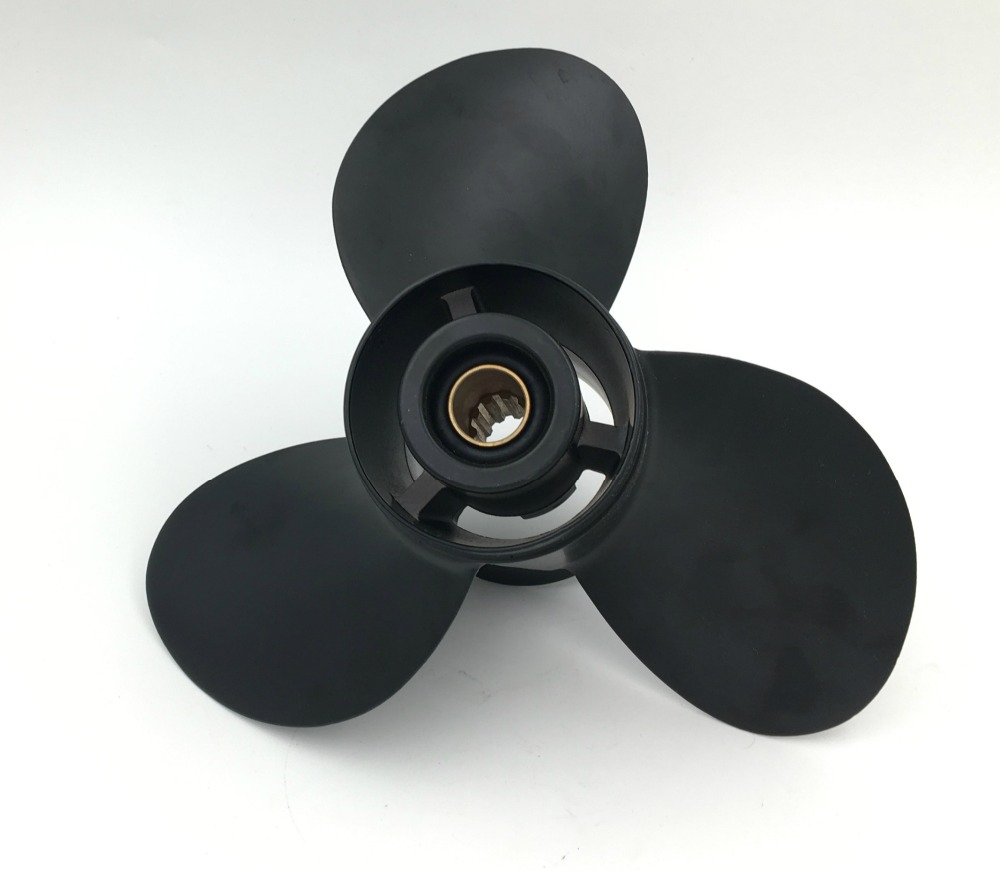 10 1/4x14 voor 15hp-35hp JOHNSON propellers 14 tand spline aluminium propellers JOHNSON boot accessoires scheepsschroeven