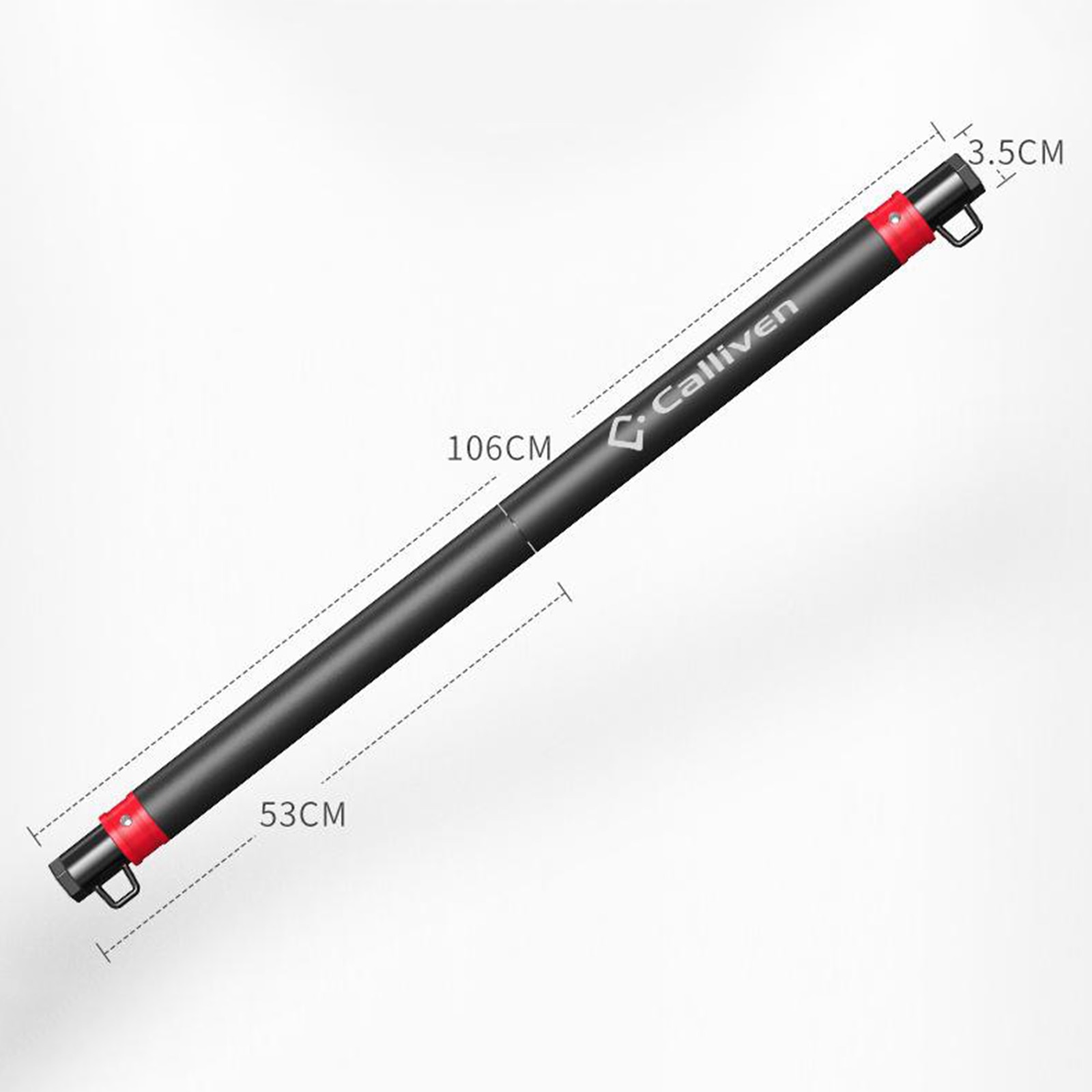 Pilates Bar Adjustable Resistance Bands W/ Foam Handle Door Anchor