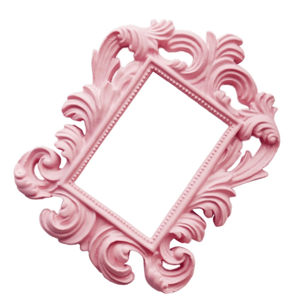 Barokke Frame Roze Kijkgaatje Fotolijst Photoprint Wedding Supply Trouwbedankjes Photo Prop Ornamenten Home Decor Deur