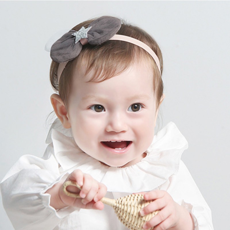 Baby Meisjes Hoofdband Mode Boog Knoop Infant Meisje Bandage Kids Peuters Head Wrap Hair Band Baby Kleding Accessoires: XL1711H (3)