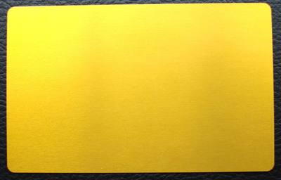 0.22mm 100pcs Blank Sublimation Metal Name Card Printing Blank Business Card Sublimation Ink Transfer: 1 flat gold