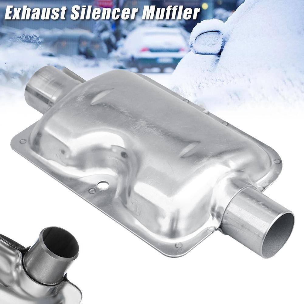 Automotive Steel Exhaust Pipe Corrugated Round Pipe 120CM Long Car Heater Parking Muffler