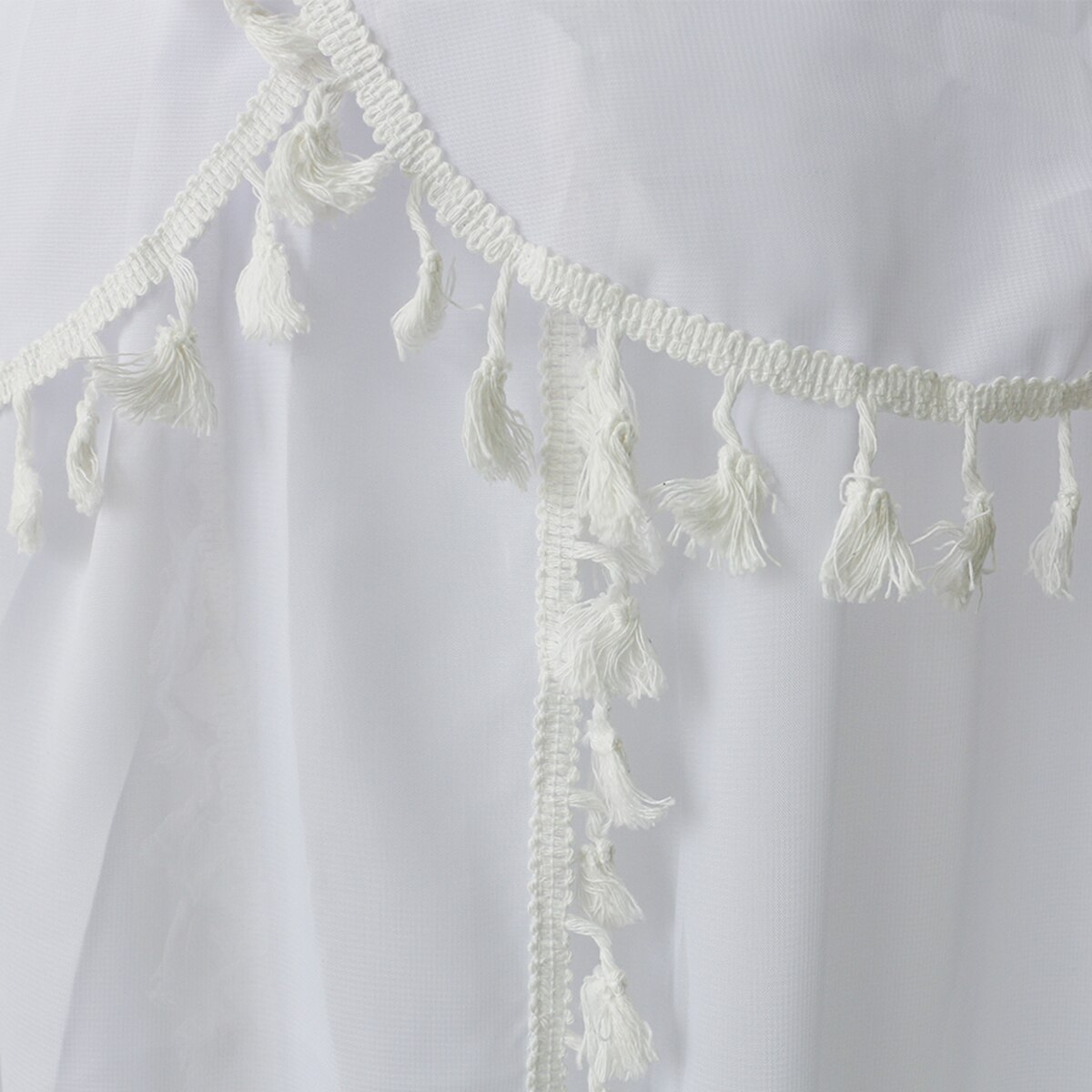 Baby Krippe Netz Prinzessin Kuppel Bett Baldachin freundlicher Bettwäsche Runde Spitze Moskito Netz Für Baby Schlafen 2 Farben