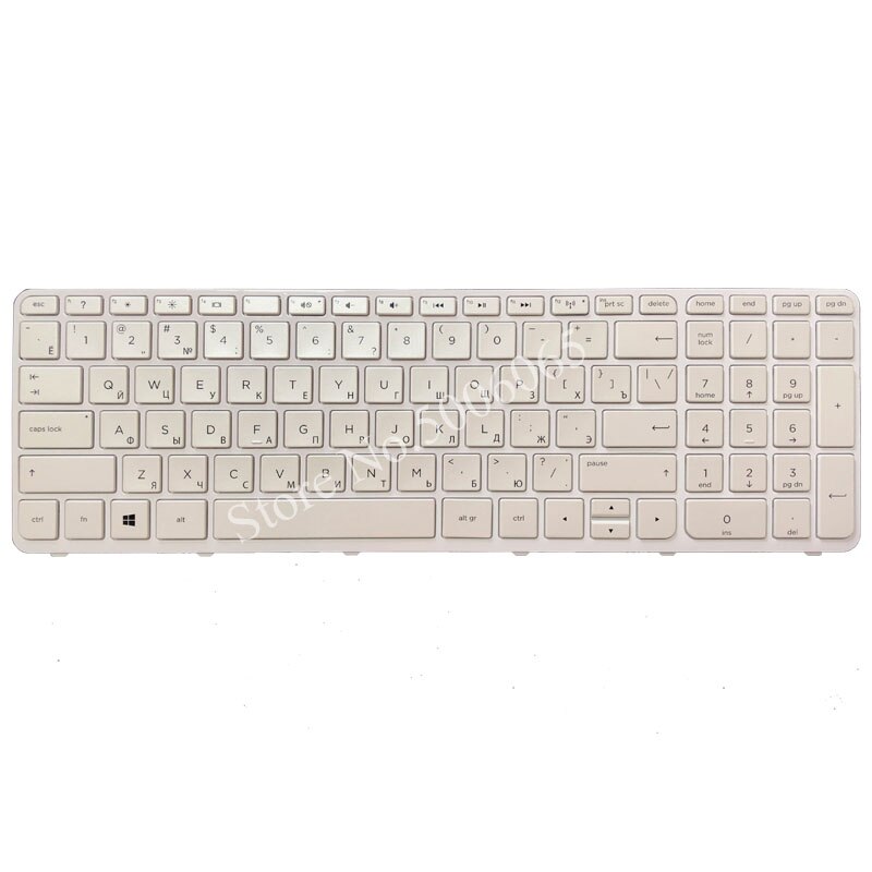 Russische Laptop Toetsenbord Voor Hp PK1314D3A05 SG-59830-XAA SG-59820-XAA 719853-251 708168-251 749658-251 Ru Met frame