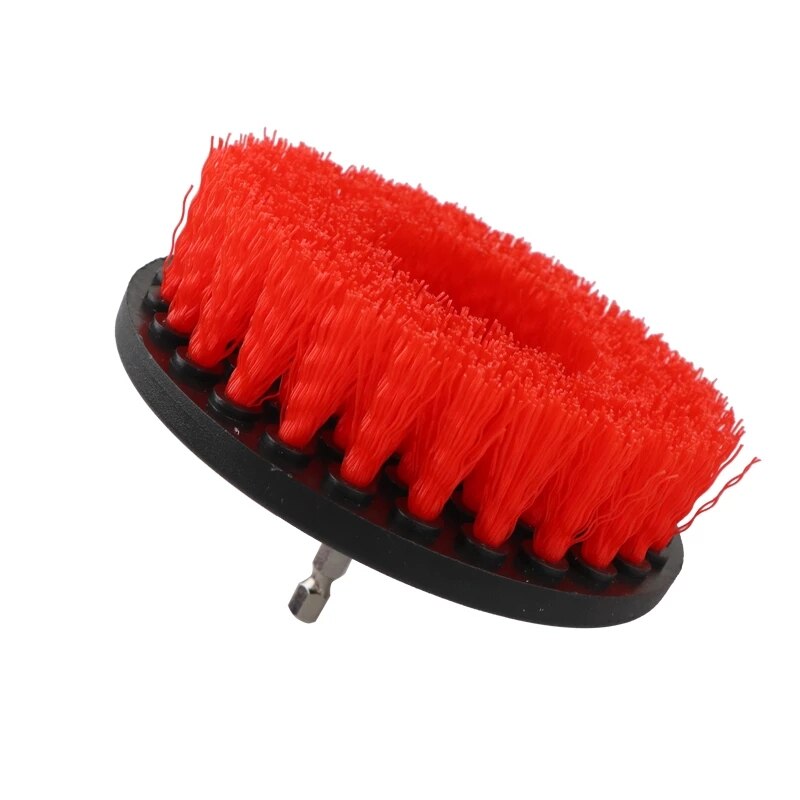2/3.5/4/5'' Brush Attachment Set Power Scrubber Brush Car Polisher Bathroom Cleaning Kit with Extender Kitchen Cleaning Tools