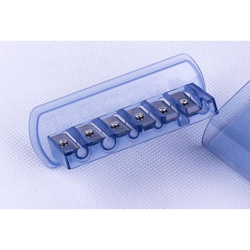 6 Holes Sketch Pencil Sharpener Charcoal Pencil Sharpener with Lead Grinder, Student Art Pencil Cutter, Pencil Sharpener