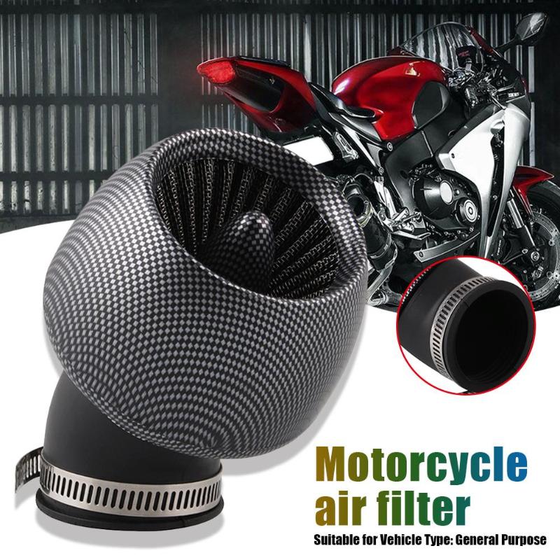 Motorfiets Luchtfilter Uitstekende Duurzame Metalen Rubber Kunststoffen 28mm 35mm 42mm 48mm voor Yamaha GP110 100cc 125cc Bromfiets