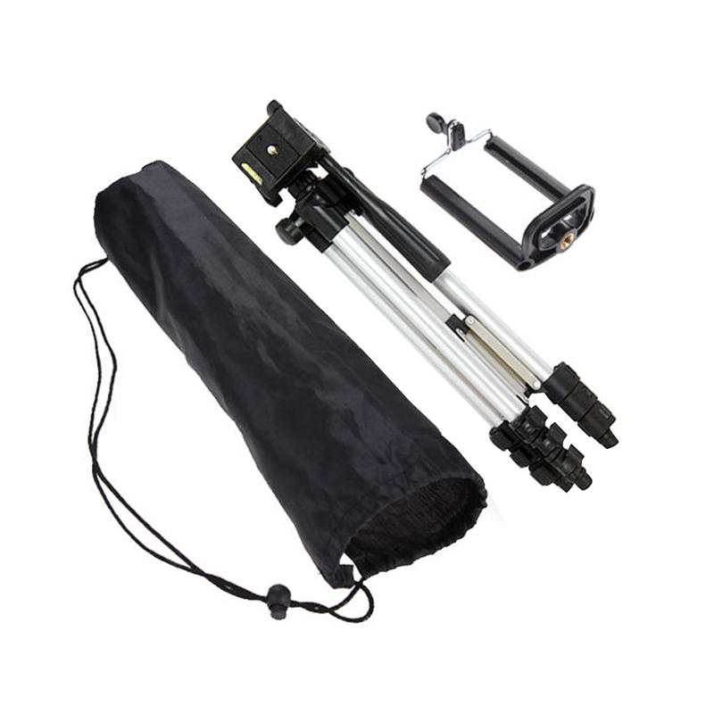 Professionele Camera Statief Houder + Tas Voor Iphone Samsung Mobiele Telefoon Voor Digitale Camera Statieven