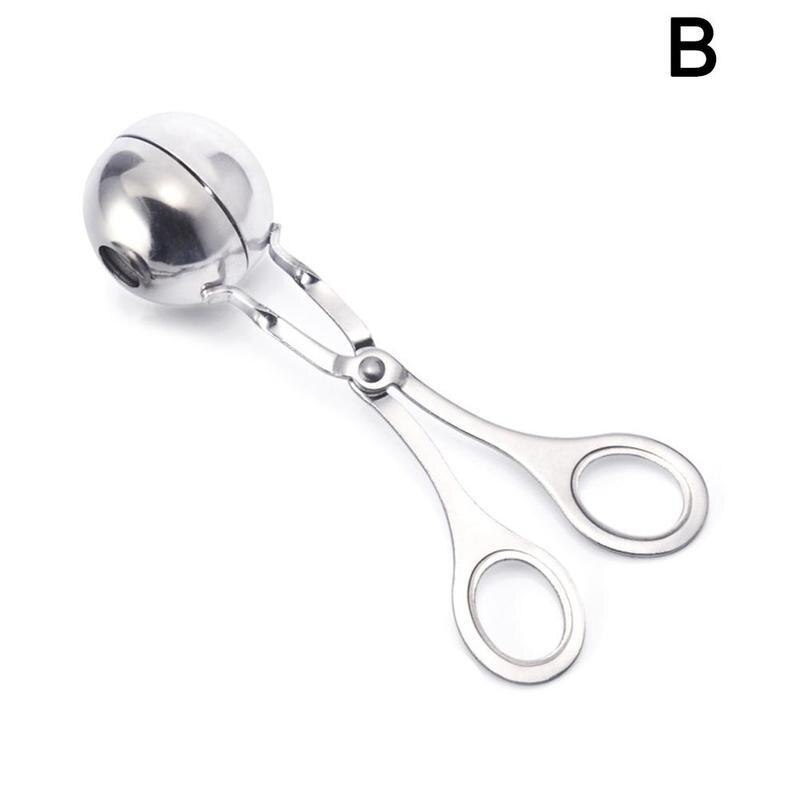 Staal Maker Gehaktbal Clip Gehaktbal Maker Rijst Ronde Roll Bal Maker Voor Maken Bal Clip Vis Y6Z8: L 17.6x4.8cm