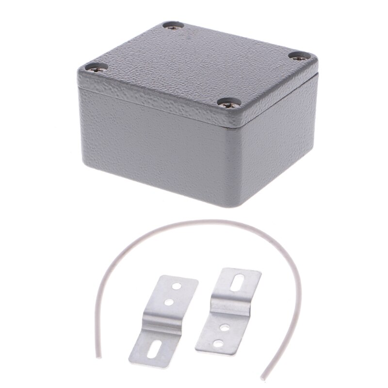Sealed Die-Cast Aluminum Enclosure Case Junction Box 64x58x35mm LxWxH IP67