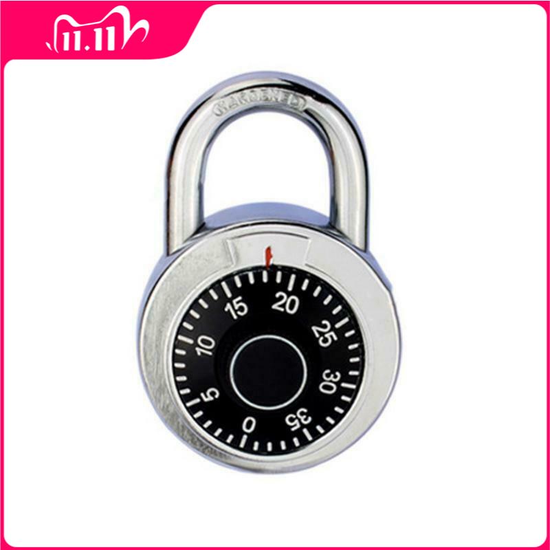 Digit Combination Code Lock Rotary Padlock Safe Round Dial Number Luggage Suitcase Security Bicycle Suitcase Drawer Cabinet
