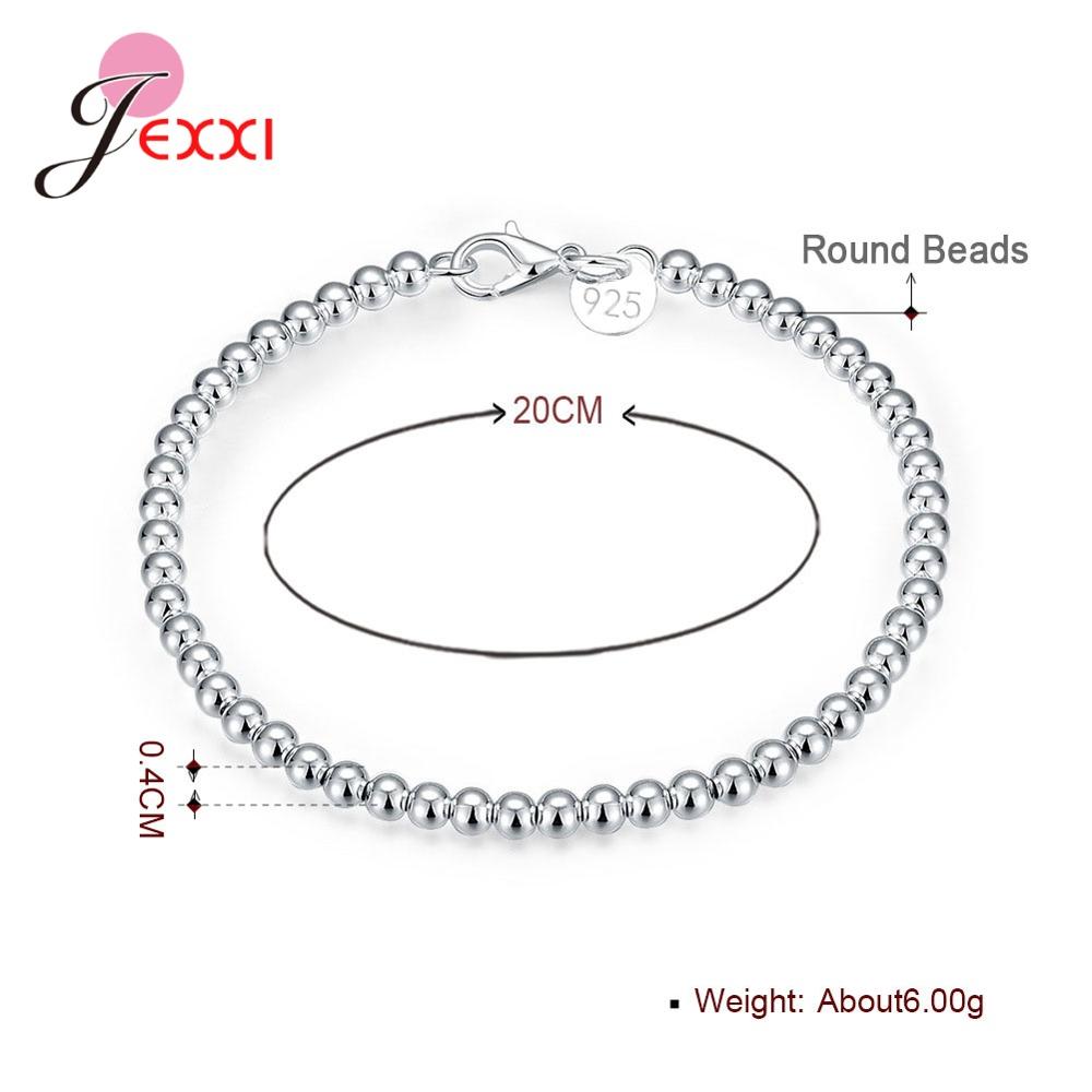 Aankomst Vrouwen Meisjes Mode 925 Sterling Zilveren Kralen Armbanden & Bangles Met Kreeft Trendy Bruiloft Sieraden Hand Sieraden