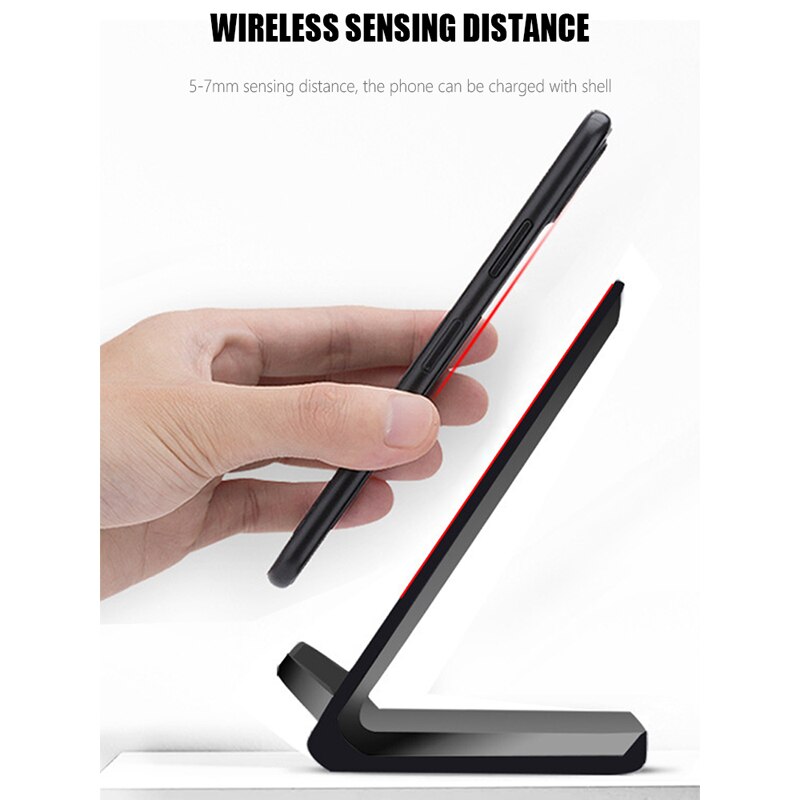 15W Quick Qi Wireless Charger For iPhone 11 Pro X XS XR 8 Samsung S9 S10 S20 Xiaomi HUAWEI QC 3.0 Fast Charging Stand