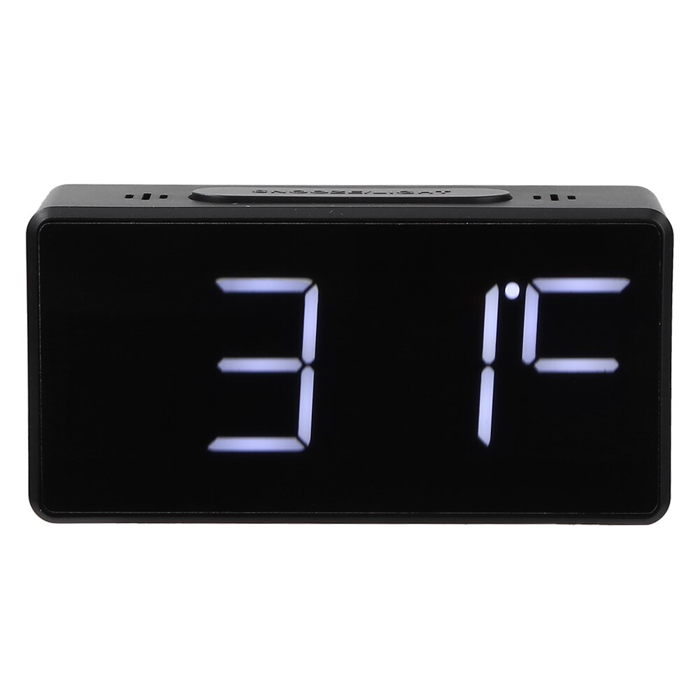 LED Digital Alarm Clock Table Clock USB Port Snooze Electronic Clock Dimmer Snooze Temperature Digital Home Decoration Clock