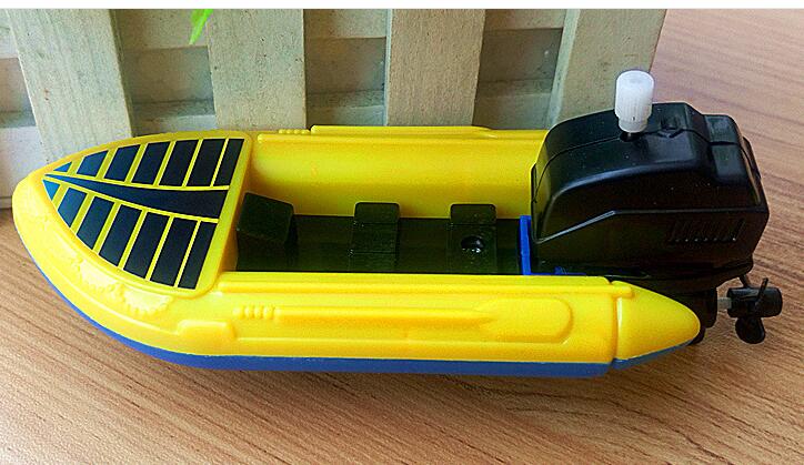 Zomer water speelgoed wind-up speelgoed windup water snelheid boot
