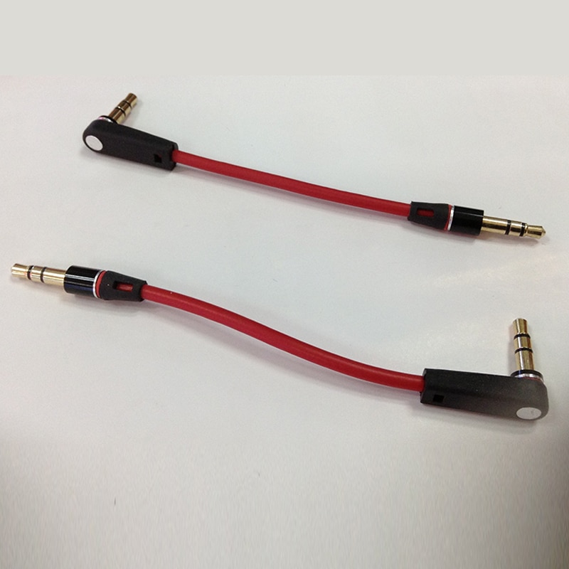 3.5MM Jack Male To Male Stereo Audio Cable 20CM Aux Short Cable For Mobile Phone Acoustic Equipment Ipad Computer Stereo Cable