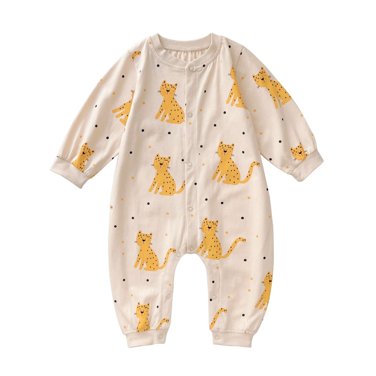 Sanlutoz Frühling Herbst Langarm Baby Jungen Mädchen Kleidung Nette Ebene Kleinkind Strampler lässig: 2-3T