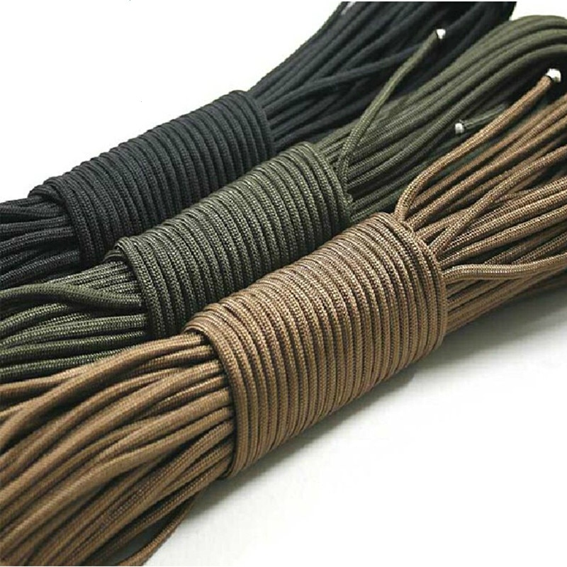 100FT(30 Meter) Dia. 2Mm Een Stand Cores Paracord Voor Koord Lanyard Camping Outdoor Klimmen Camping Touw Wandelen Waslijn