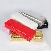 Profesjonalna skórzana ręka poduszka brzoskwinia serce miłość tłoczone ręka podłokietniki poduszka paznokci artystyczny manicure pielęgnacja uroda narzędzie jak z salonu