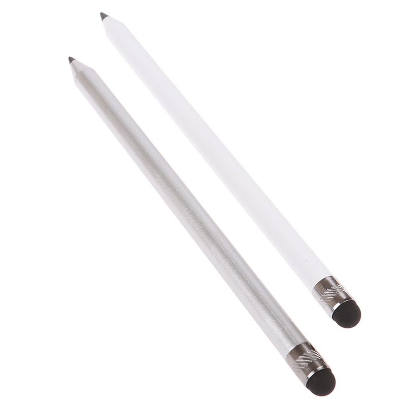 1PC A Doppia Testa Matita di Tocco Dello Stilo Dello Schermo Capacitivo di Alta Qualità Penna Condensatore Per Il Telefono Tablet PC Accessori