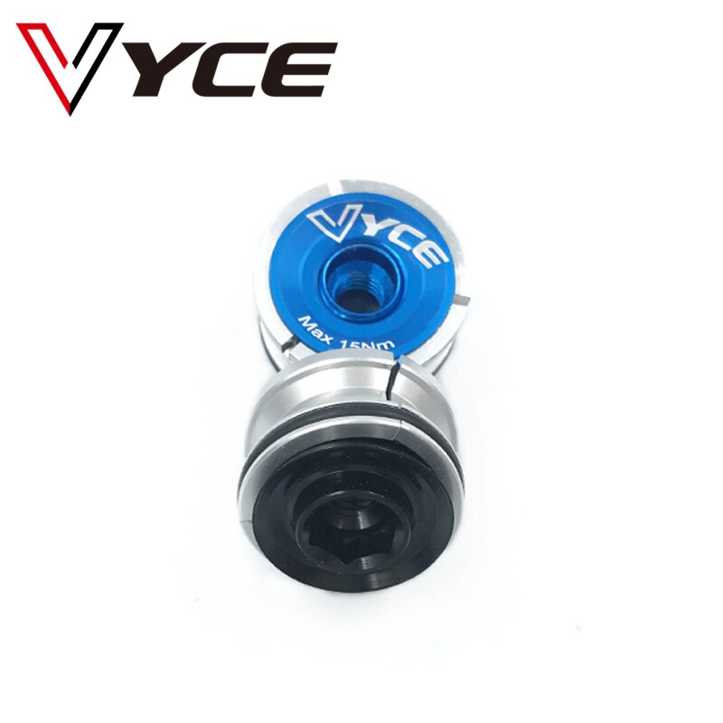 Ultra Light Expander plug Bicycle Fork Headset Stem Top Cap Key Expander 28.6mm 1 1/8 Steerer Plug For Road MTB Bike Accessories