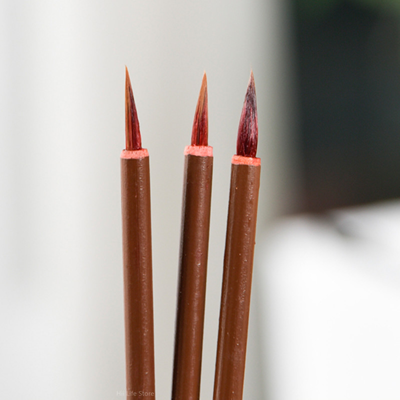 Ceramic Painting Brush Bamboo Pole Hook Line Pen Meticulous Painting Brush Pottery Painting Overglaze/underglaze Painting Tools