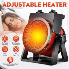 2000W Portable Patio Heater Household Electric Warmer Heating Stove Radiator Warmer Machine for Winter Indoor Heating Camping