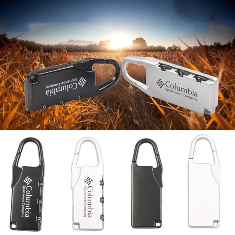 Alloy Number Lock Combination Code 3 Digit Drawer Cabinet Padlock Handbag Outdoor Lock Luggage Lock School